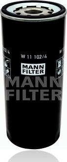 Mann-Filter W 11 102/4 - Oil Filter autospares.lv