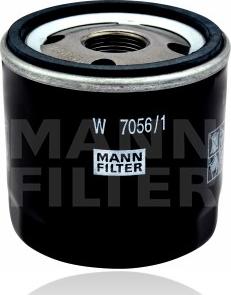 Mann-Filter W 7056/1 - Oil Filter autospares.lv