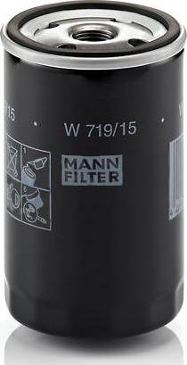 Mann-Filter W 719/15 (10) - Oil Filter autospares.lv