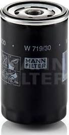 Mann-Filter W 719/30 (10) - Oil Filter autospares.lv