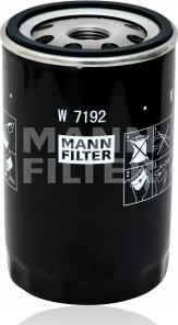 Mann-Filter W 7192 - Oil Filter autospares.lv