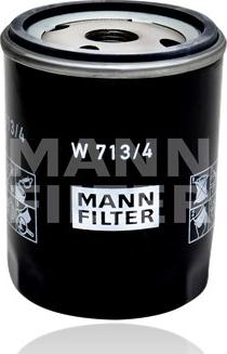 Mann-Filter W 713/4 - Oil Filter autospares.lv