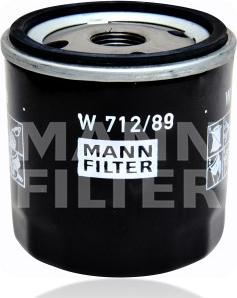 Mann-Filter W 712/89 - Oil Filter autospares.lv