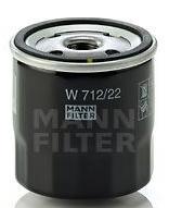 Mann-Filter W 712/22 (10) - Oil Filter autospares.lv