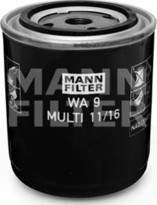 Mann-Filter WA 9 MULTI 11/16 - Coolant Filter autospares.lv
