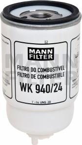 Mann-Filter WK 940/24 - Fuel filter autospares.lv