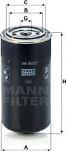 Mann-Filter WK 950/21 - Fuel filter autospares.lv