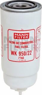 Mann-Filter WK 950/22 - Fuel filter autospares.lv