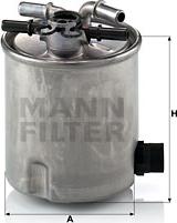 Mann-Filter WK 9007 - Fuel filter autospares.lv