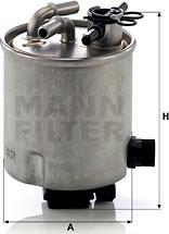 Mann-Filter WK 9027 - Fuel filter autospares.lv