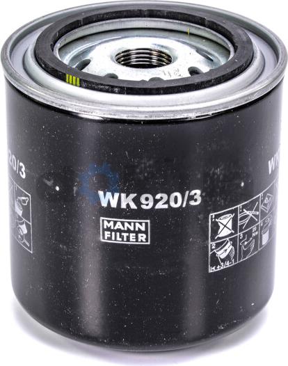 Mann-Filter WK 920/3 - Fuel filter autospares.lv