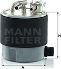 Mann-Filter WK 920/7 - Fuel filter autospares.lv