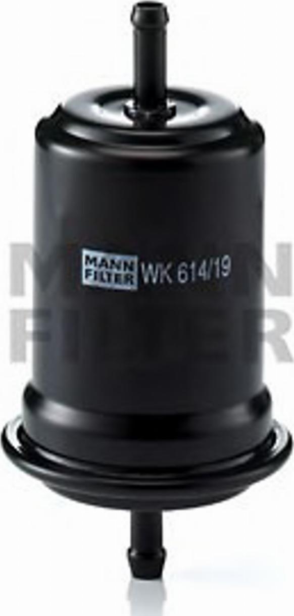 Mann-Filter WK 614/19 - Fuel filter autospares.lv