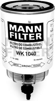 Mann-Filter WK 1040 - Fuel filter autospares.lv