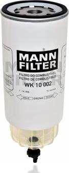 Mann-Filter WK 10 002 - Fuel filter autospares.lv