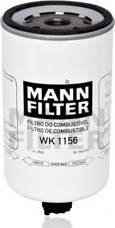 Mann-Filter WK 1156 - Fuel filter autospares.lv