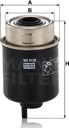 Mann-Filter WK 8128 - Fuel filter autospares.lv