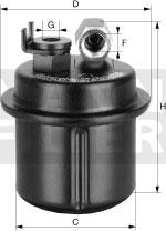 Mann-Filter WK 76/3 - Fuel filter autospares.lv