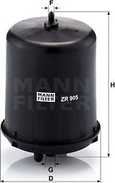 Mann-Filter ZR 905 z - Oil Filter autospares.lv
