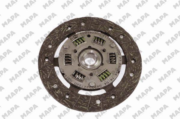 Mapa 000180500 - Clutch Kit autospares.lv