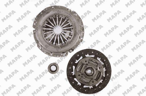 Mapa 001220000 - Clutch Kit autospares.lv