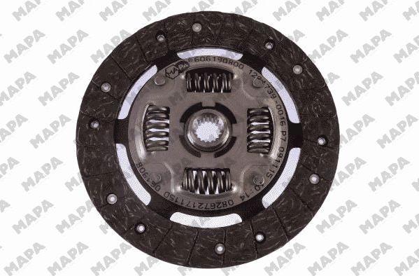 Mapa 010190800 - Clutch Kit autospares.lv