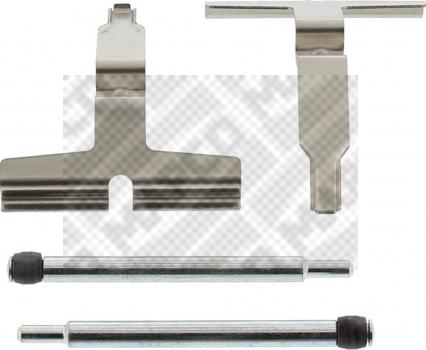 Mapco 9621 - Accessory Kit for disc brake Pads autospares.lv