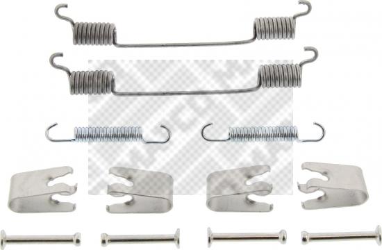 Mapco 9141 - Accessory Kit, brake shoes autospares.lv