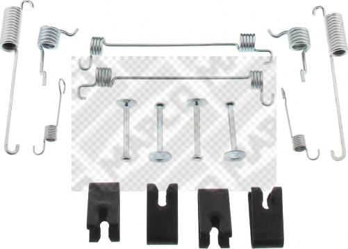 Mapco 9155 - Accessory Kit, brake shoes autospares.lv