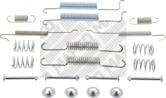 Mapco 9180 - Accessory Kit, brake shoes autospares.lv