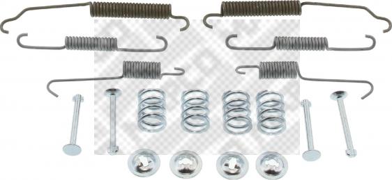 Mapco 9134 - Accessory Kit, brake shoes autospares.lv