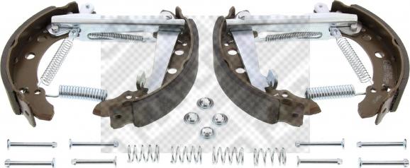 Mapco 9857/1 - Brake Shoe Set autospares.lv