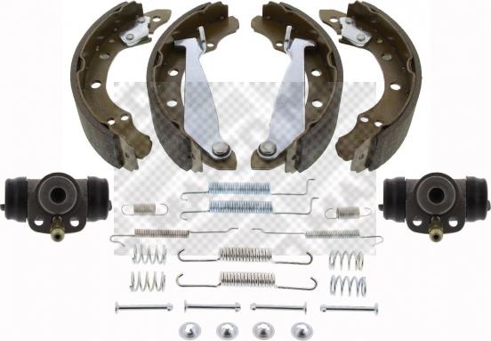 Mapco 9756 - Brake Shoe Set autospares.lv