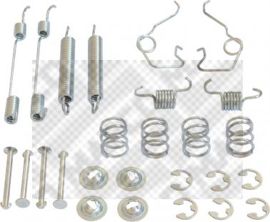 Mapco 9715 - Accessory Kit, brake shoes autospares.lv