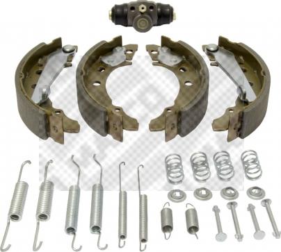 Mapco 9733 - Brake Shoe Set autospares.lv