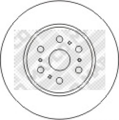 Triscan 234934 - Brake Disc autospares.lv