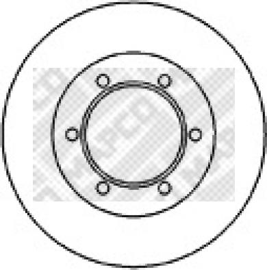 Mapco 45556 - Brake Disc autospares.lv