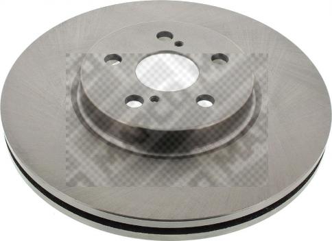 Mapco 45567 - Brake Disc autospares.lv