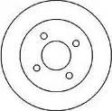 Mapco 45505 - Brake Disc autospares.lv