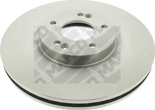 Mapco 45582 - Brake Disc autospares.lv