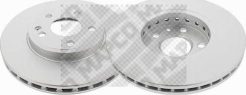 Mapco 45805C/2 - Brake Disc autospares.lv