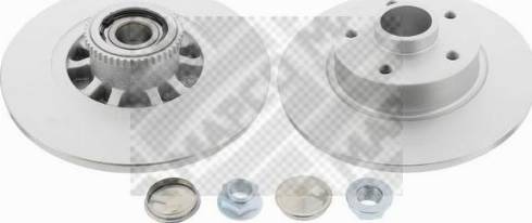 Mapco 45701C/2 - Brake Disc autospares.lv