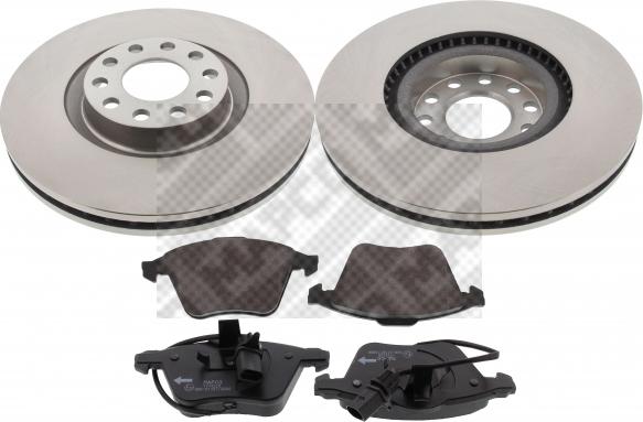Mapco 47905 - Brake Set, disc brakes autospares.lv