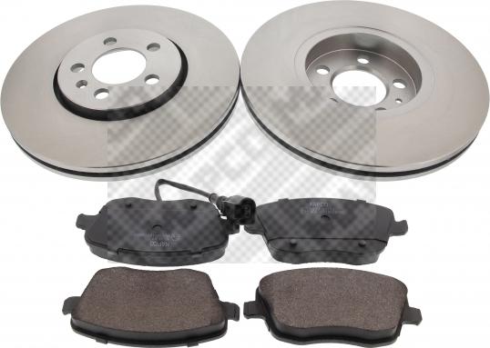 Mapco 47900 - Brake Set, disc brakes autospares.lv