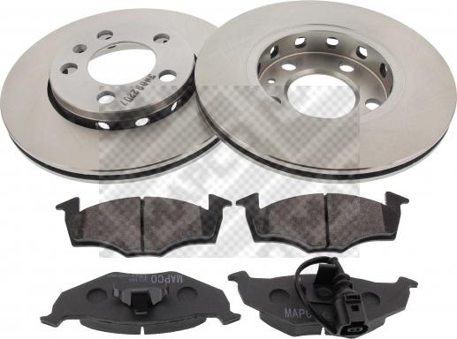 Mapco 47902 - Brake Set, disc brakes autospares.lv