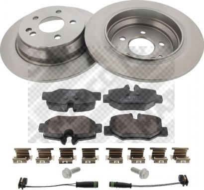 Mapco 47915 - Brake Set, disc brakes autospares.lv