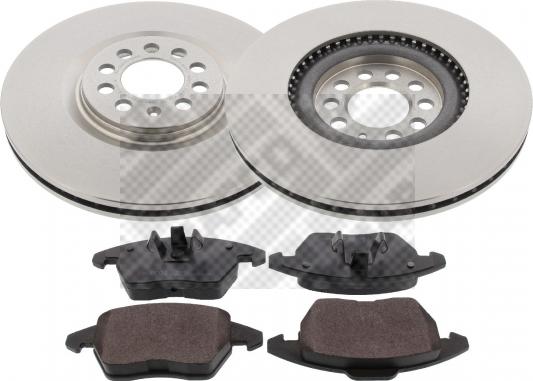 Mapco 47935 - Brake Set, disc brakes autospares.lv