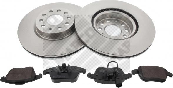 Mapco 47921 - Brake Set, disc brakes autospares.lv