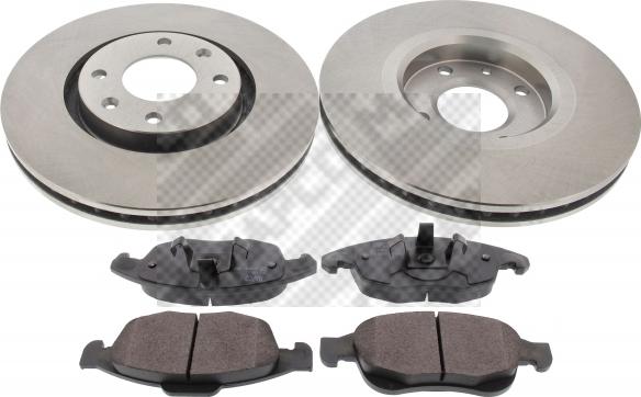 Mapco 47461 - Brake Set, disc brakes autospares.lv