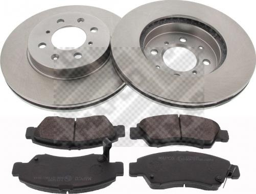 Mapco 47408 - Brake Set, disc brakes autospares.lv